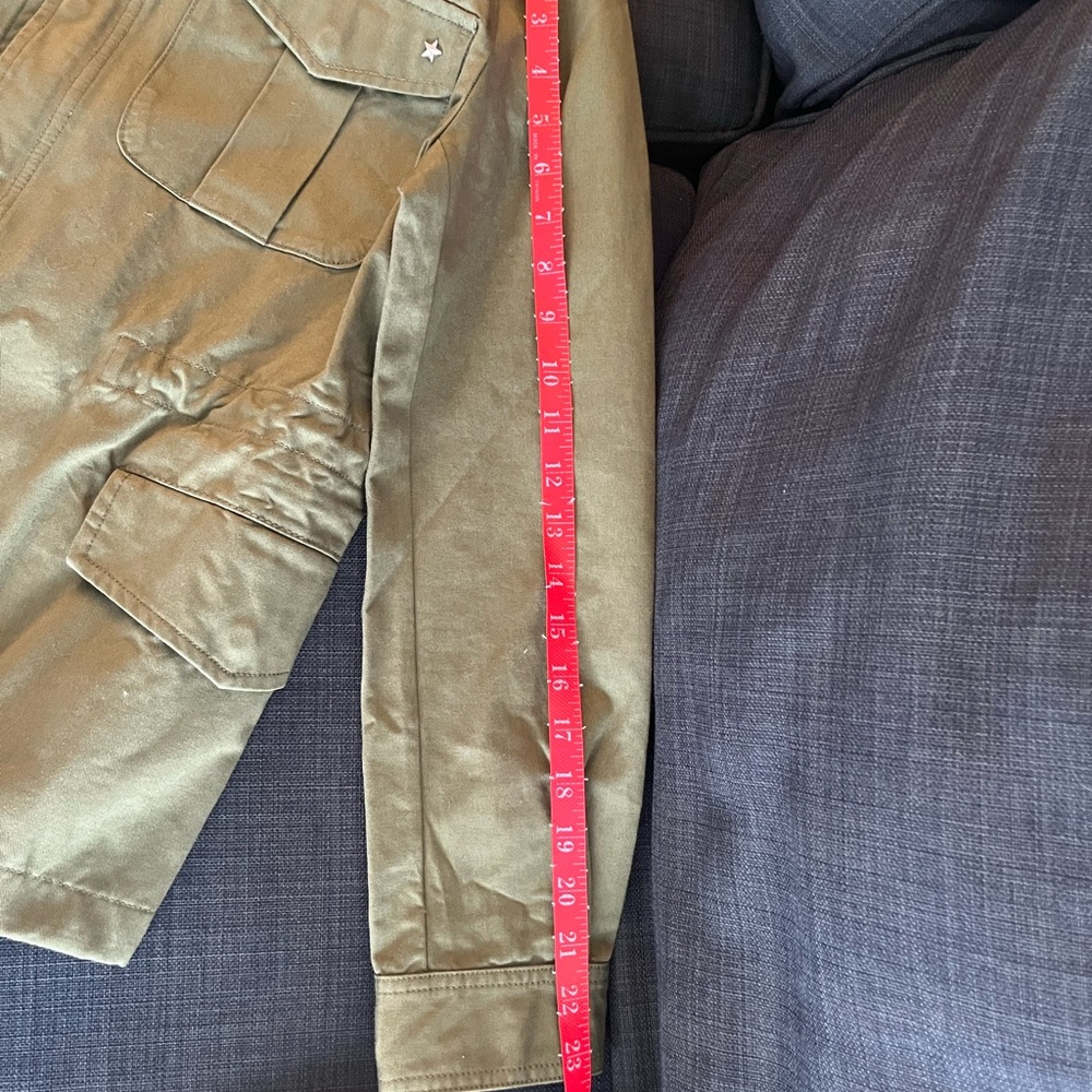 Zadig & Voltaire Olive Green Utility Jacket - Picture 7 of 14